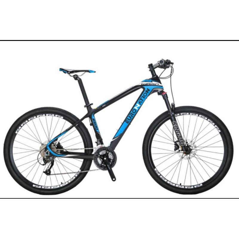 SEPEDA GUNUNG MTB 26" EURONATION CB 6510 FRAME CARBON GROUPSET DEORE