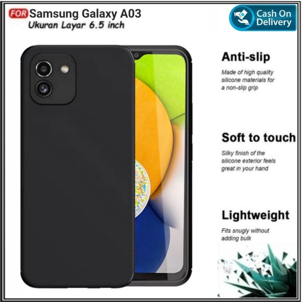 Case Samsung A03 2022 Samsung A03 Core NEW Soft Case Premium Casing Cover DI ALVACASEACC