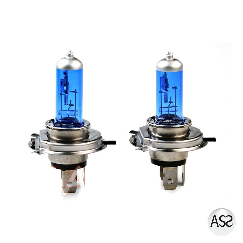 ASS Shop - HLXG Lampu Mobil Headlight Halogen Xenon H4 4000K 100/90W 1 PCS - P43T