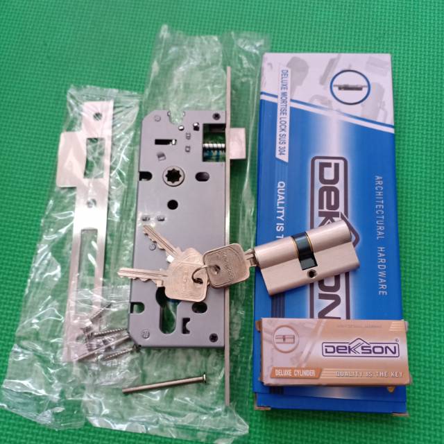 Body kunci pintu plus silinder Dekson