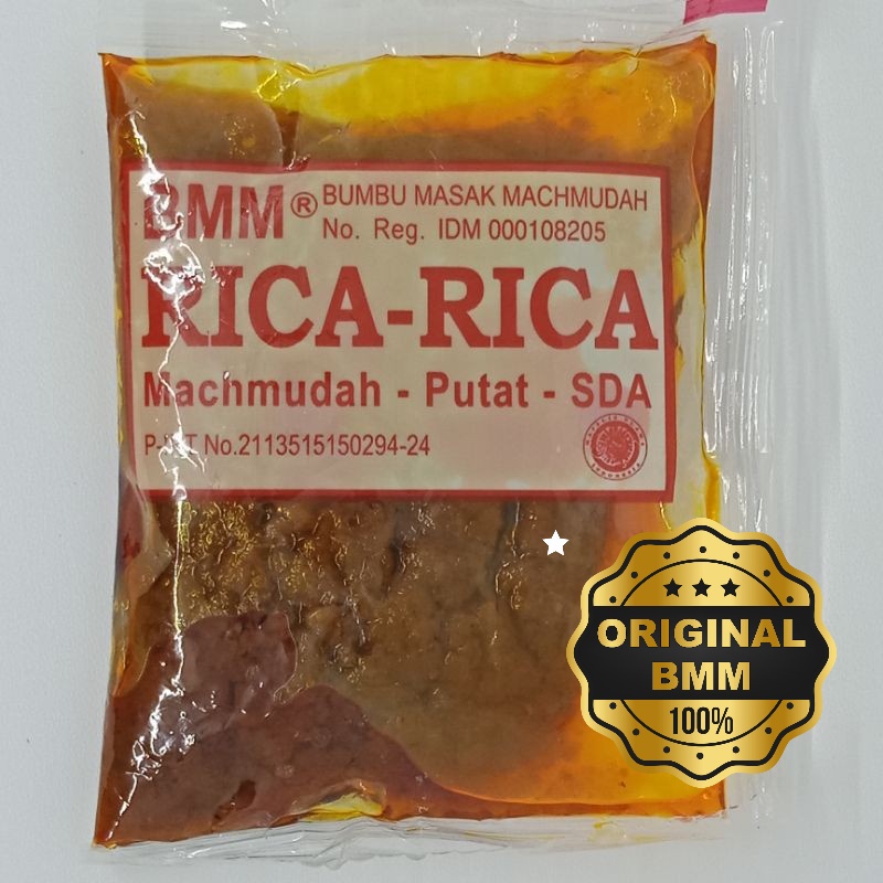 Bumbu Masak Mahmudah BMM Bumbu Rica Rica Termurah Terlaris Original