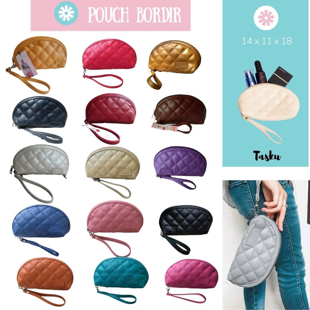 Pouch Kosmetik Lucu My Qeena by Kirana Stuff - Pouch gantung Pouch Serbaguna