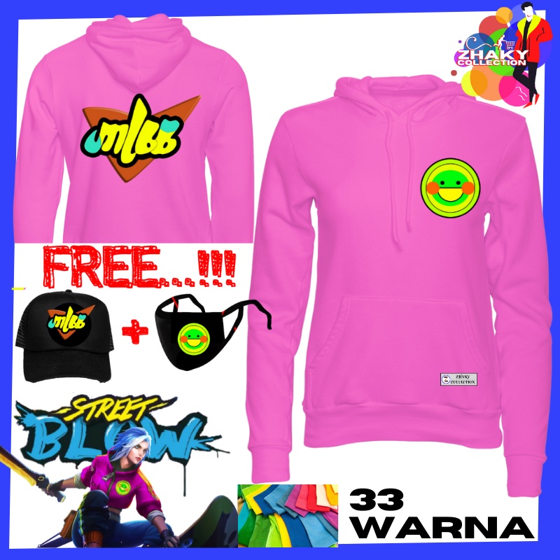 Hoodie Distro Benedetta Starlight Mobile Legends Original Jaket Skin Benedetta Street Blow Jaket Cre