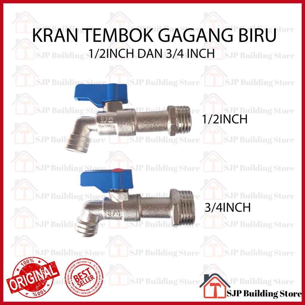 Kran Tembok MODEL Onda 1/2&quot; Body Panjang / Keran Air Babet Bukan Besi BUKAN MERK ONDA