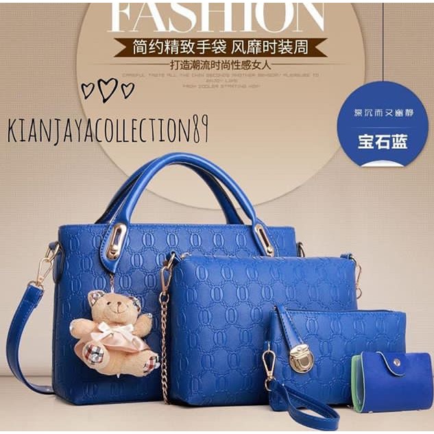 KIANJAYACOLLECTION89 - TAS SLING BAG ANNISA MURAH BANGET 4 IN1 WANITA