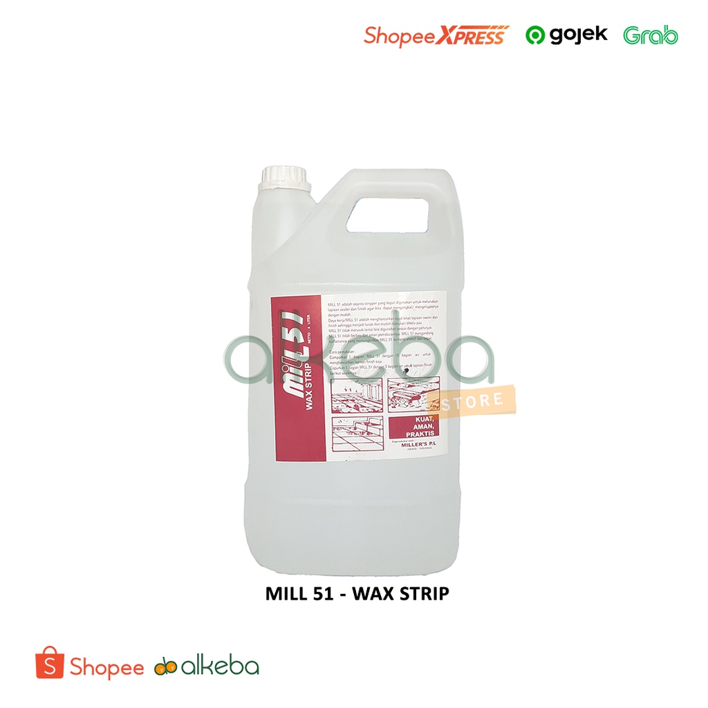 WAX STRIP 4 LITER / PEMBERSIH LANTAI