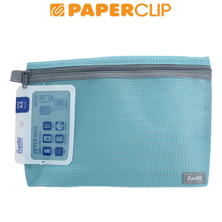 

ZIPPER BAG BANTEX 8107 23 A5 SKY BLUE