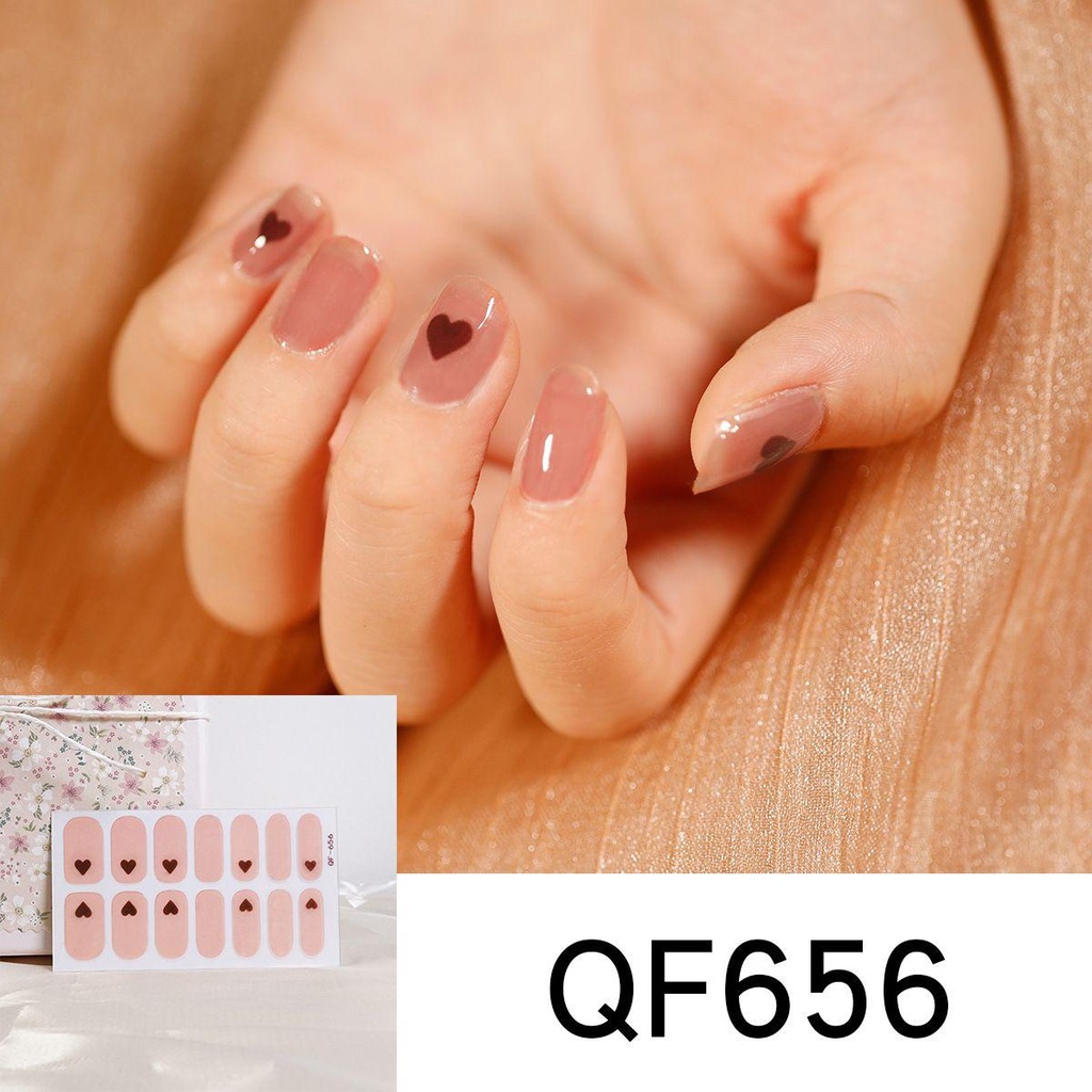 R-flower Nail Polish Strip 11warna Dekorasi Nail Art Decals