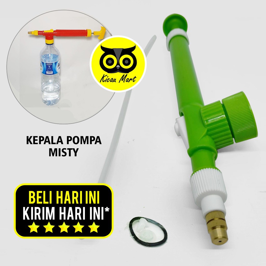 KEPALA POMPA SEMPROTAN MISTY HAND SPRAYER MANDI BURUNG DAN MENYIRAM TANAMAN KEMBANG SANGKAR KPLMSTY