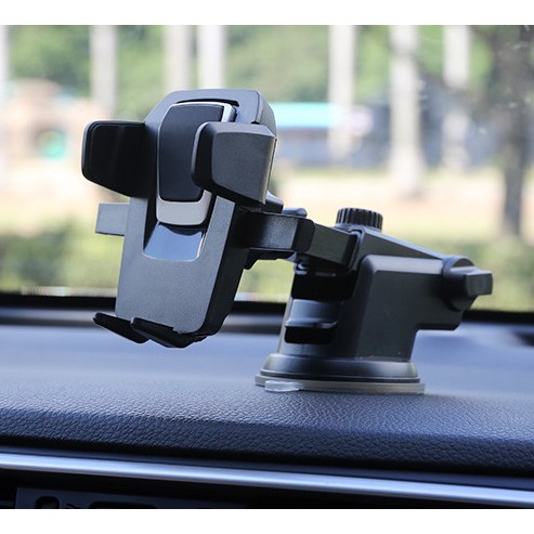 NEW 2 in 1 Car Holder plus Jepit AC Premium Series Lazy Pod Tempat HP Universal