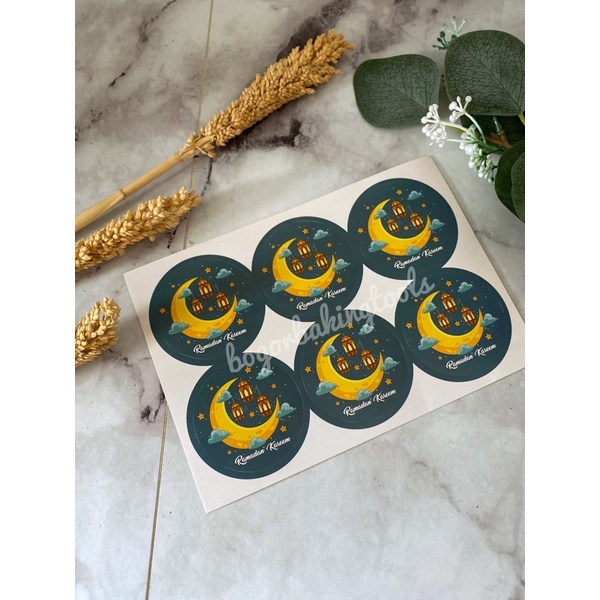 

stiker lebaran idulfitri isi 50-60stiker