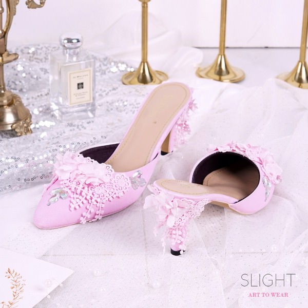 

SLIGHT Sepatu Selop Cherry Pink