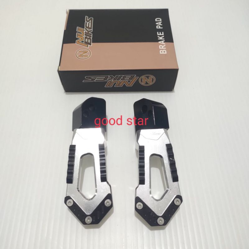 Footstep Belakang Variasi Universal Nmax,Nmax New,Aerox,Lexi,Xmax Merk Nui Bikes