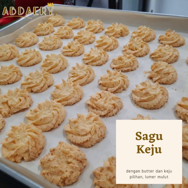 

Sagu Keju Premium Lumer Full Butter