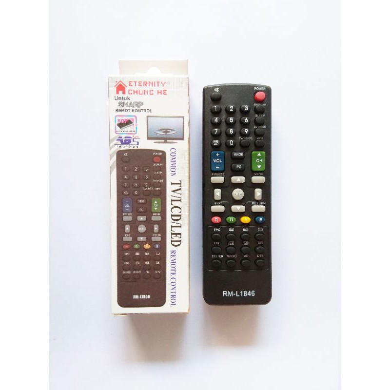 REMOT/REMOTE TV SHARP AQUOS LCD LED MULTI/UNIVERSAL