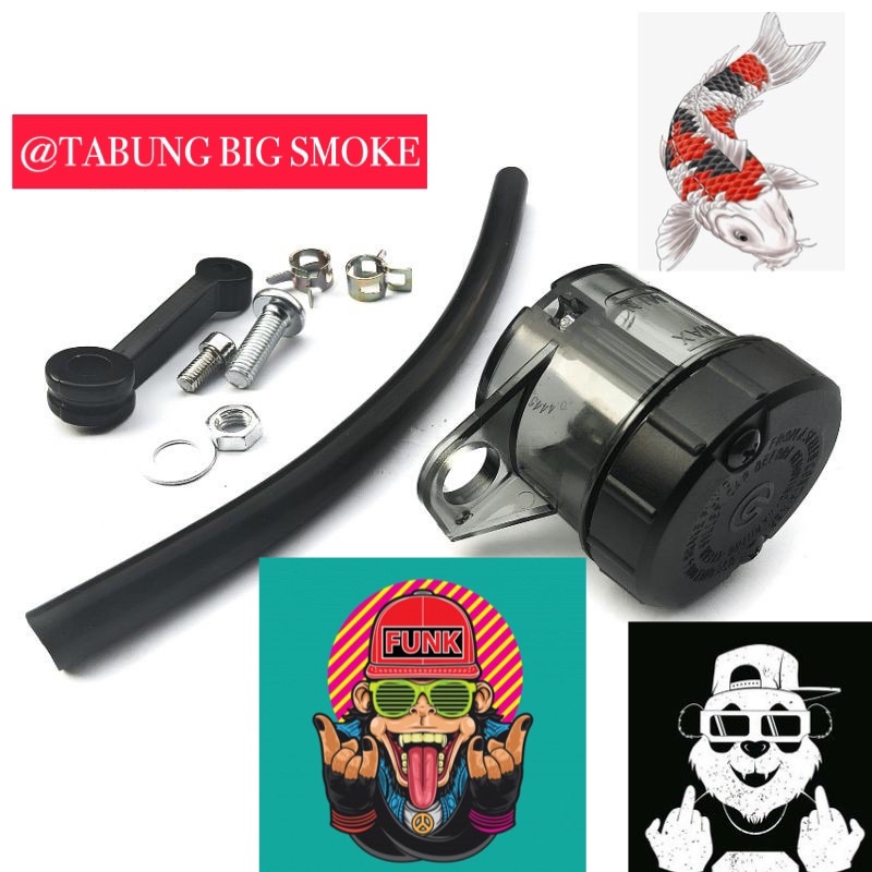 TABUNG MINYAK REM SMOKE BESAR UNIVERSAL ORIGINAL TABUNG SMOKE BIG