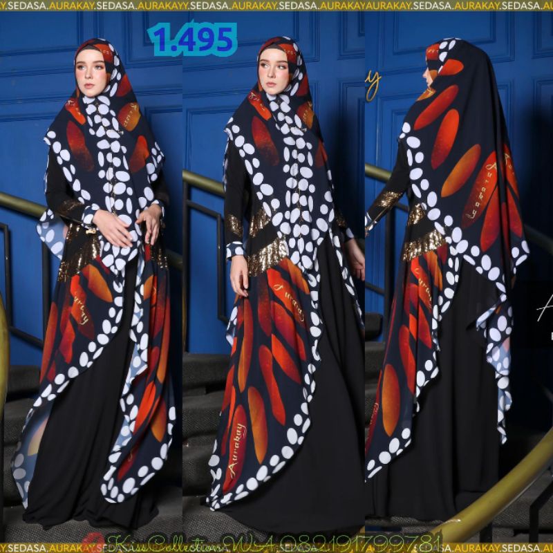 gamis aurakay syar'i mewah