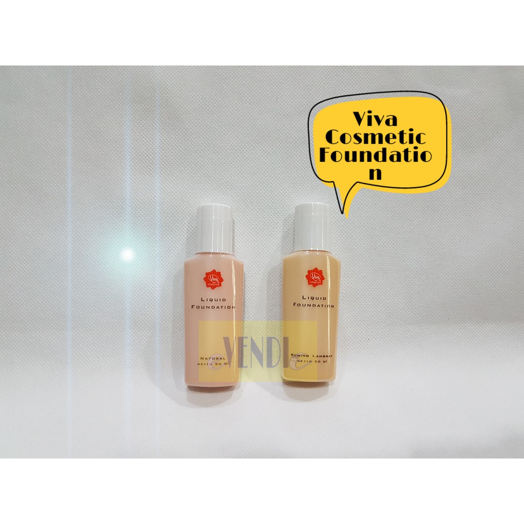 VIVA Liquid Foundation 30mL ( alas bedak viva) Foundation | Alas Bedak