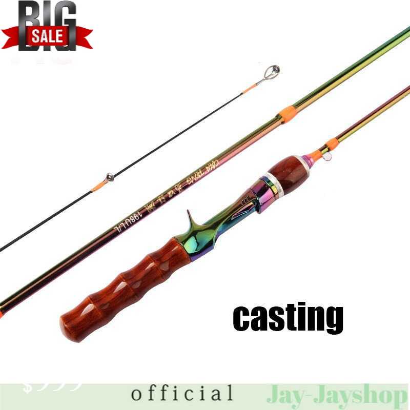 LIEYUWANG Joran Pancing Baitcasting Carbon 2 Segments 1.68M - KB301