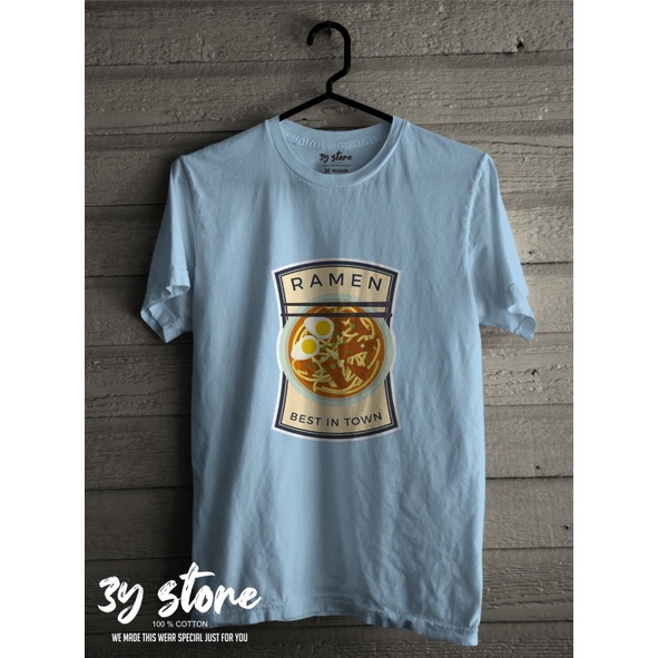 KAOS JEPANG KOREA PECINTA RAMEN - 3Y STORE