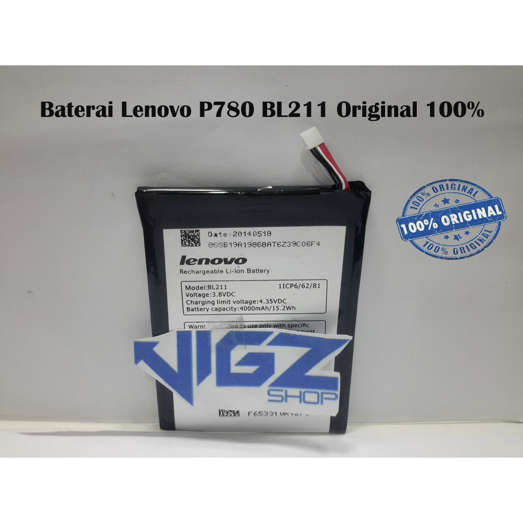 Baterai Lenovo P780 BL211 Original 100%
