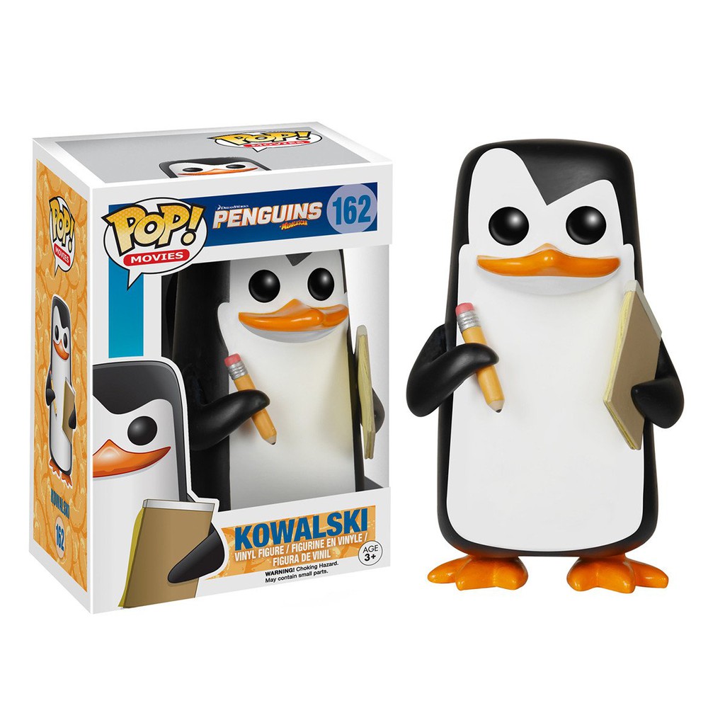 

Funko Pop Movies Penguins Kowalski 162 ( DAMAGE BOX)