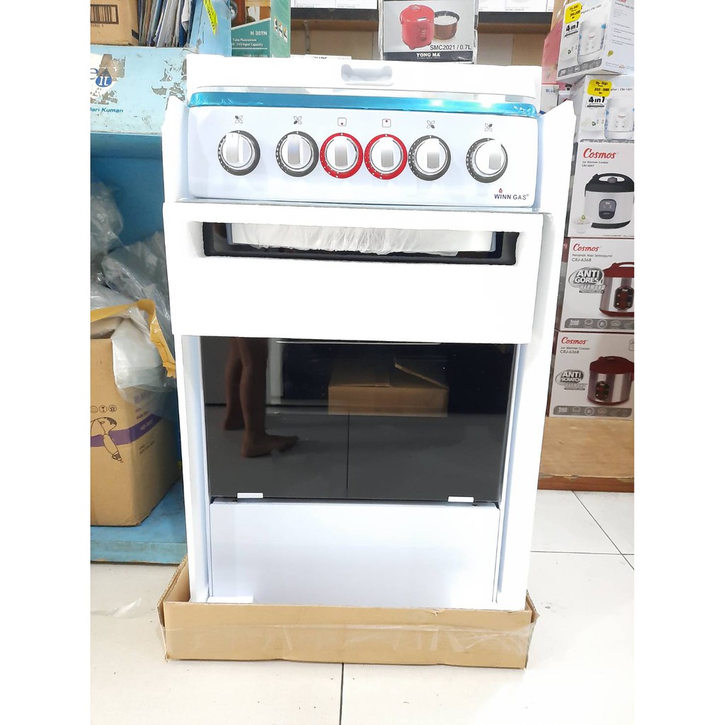 Winn Gas Kompor Standing 4 Stove + Oven W-5060A W 5060 Oven Kompor