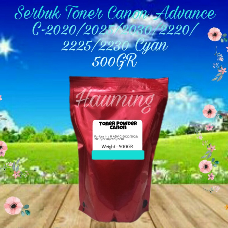 Serbuk Toner Canon Advance NPG52 NPG 52 IR ADV C2020 C2025 C2030 C2225 C2230 C2020H Cyan 500gr