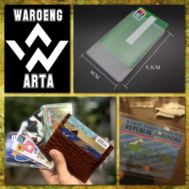 

Sampul Plastik Pelindung Kartu