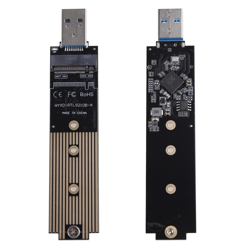 Btsg NVME USB 3.1 Adapter M-Key to USB Card Reader Bridge Chip Dengan 10gbps Untuk 950.960.970 Evo/Pro