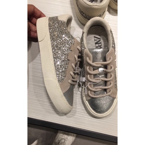 ZARA SALE SHOES GLITTER FOR GIRL KIDS