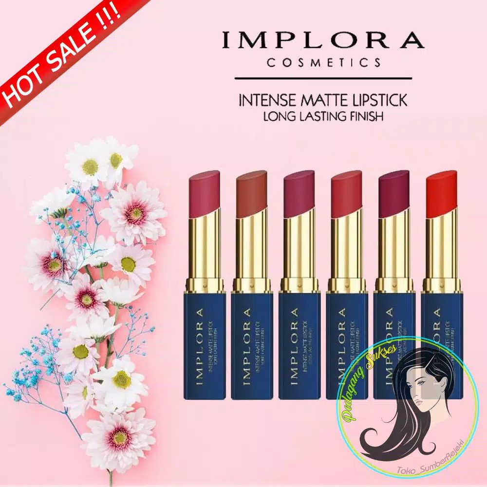 Implora (✔️BPOM) LIPSTIK Matte | lipstik INTENSE