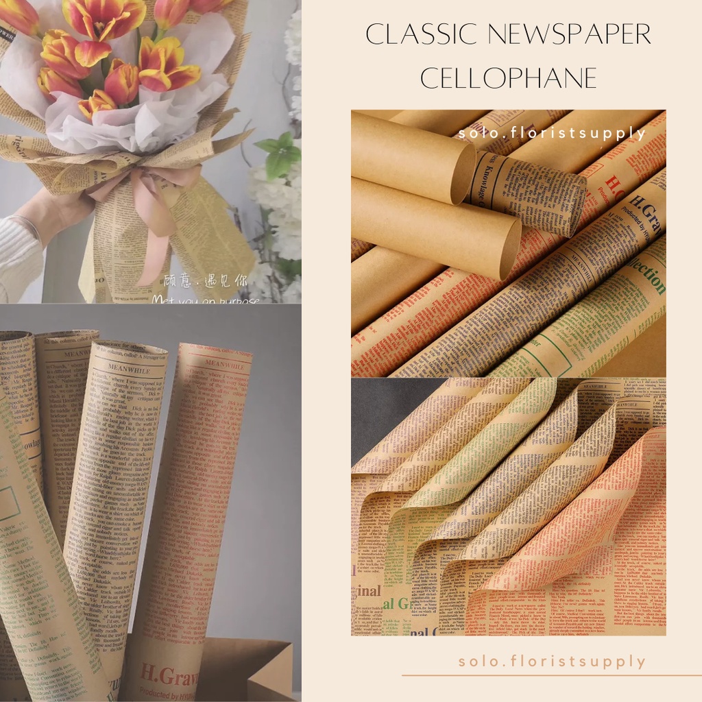 

ECER FLOWER WRAPPING CLASSIC NEWSPAPER CRAFT KRAFT kertas kado motif vintage magazine KORAN korea bunga flower Kertas Poster / Props Foto Kinfolk Cover Magazine MAJALAH Fotografi PHOTOGRAPHY AESTHETIC MAGAZINE PEMBUNGKUS BUKET BOUQUET FLOWER WRAP