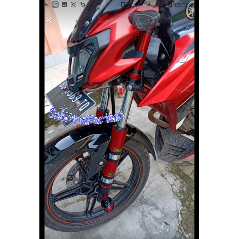 covershock motor Vixion new &amp; cover shock motor Vixion old