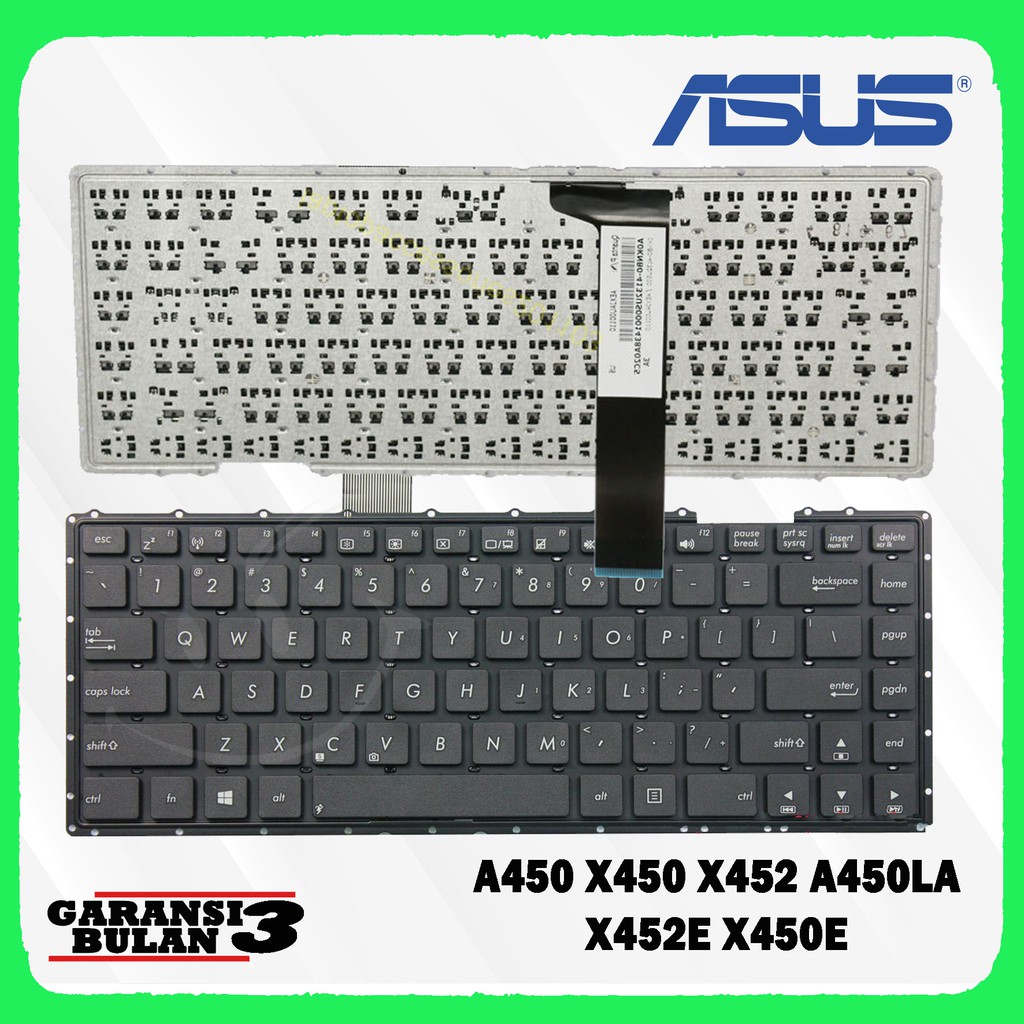 Keyboard Asus A450 X450 X452 X450C A450LA X452E X450E