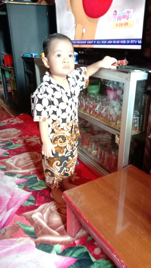 Piyama Anak//piyama Batik Solo Murah // Setelan Anak (baju + Celana)baju Tidur Anak Size (s,,m,l,xl)