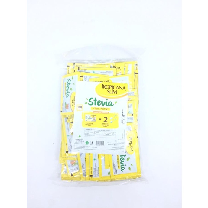 

Tropicana Slim Stevia Sweetener (100X2,6Gr)