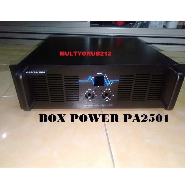 BOX POWER PA 2501 TEBAL/ BOX POWER SOUND