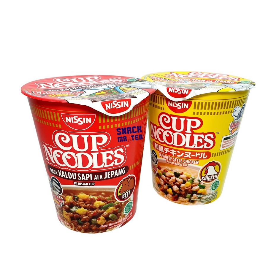 

Nissin Cup Mie instan Jepang - Netto 66gr