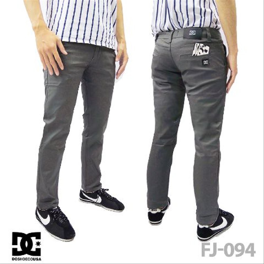 Celana Chinos Premium Super Jumbo Abu 39 - 56