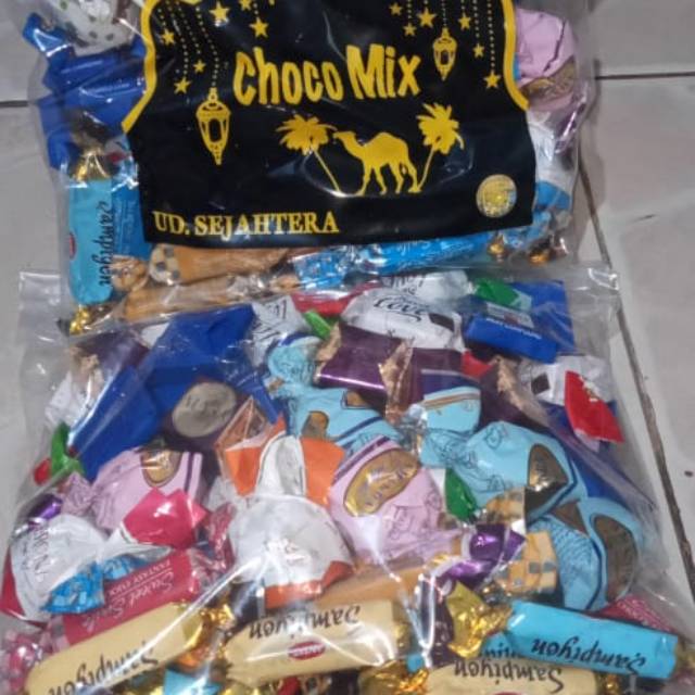 

Cokelat mix khas timur tengah isi 1kg