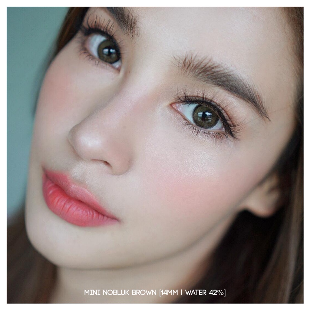 Softlens Mini Nobluk Brown | Dreamcolor1 [Mikhayloveshop]