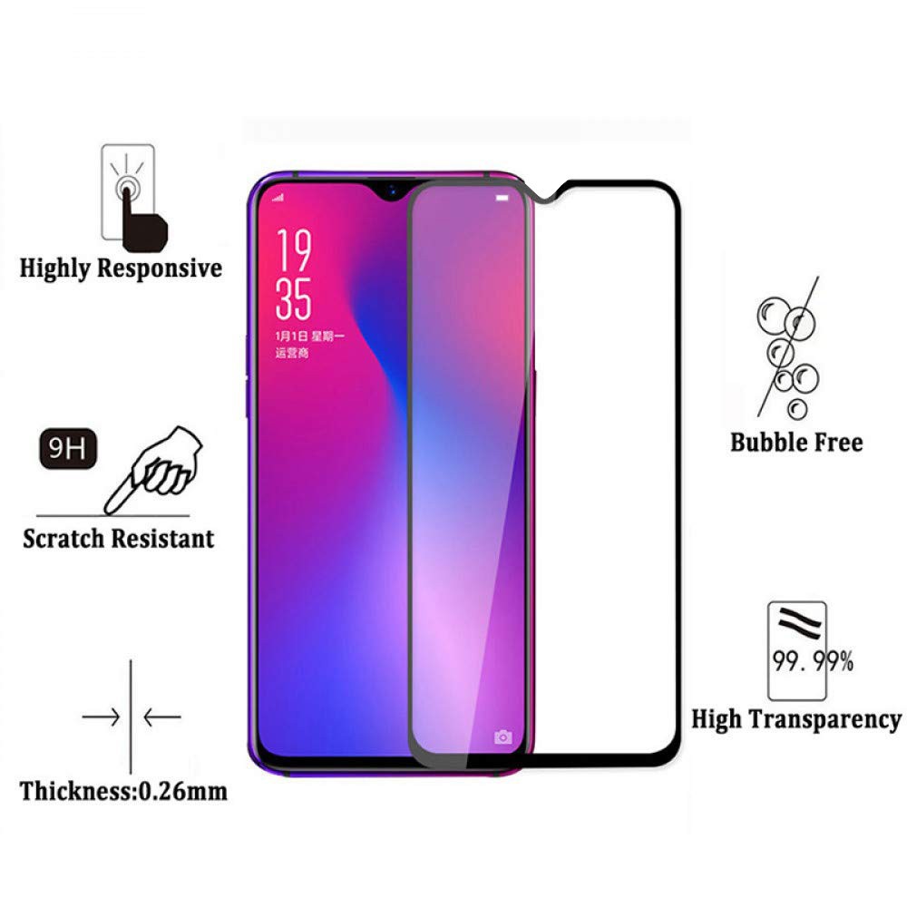 Vivo V11 V15 Pro V11i Y95 Y93 Y91 V9 1806 1609 1811 1808 1818 1724 1901 1915 1906 9D Full Cover Screen Tempered Glass Film