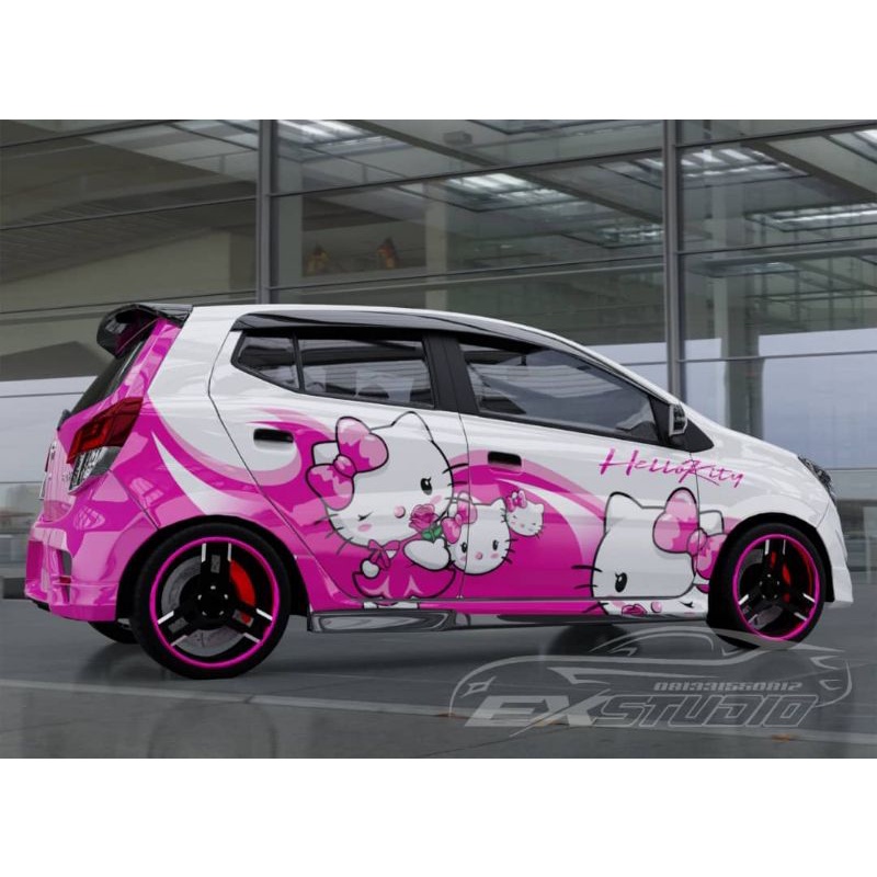 decal hello kity agya/ayla