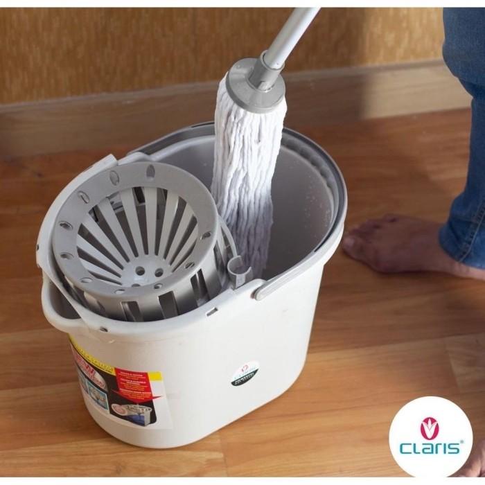 Pel | Ember Pel Powerpel Mop Bucket 13 Ltr 3111 Claris Super Murah