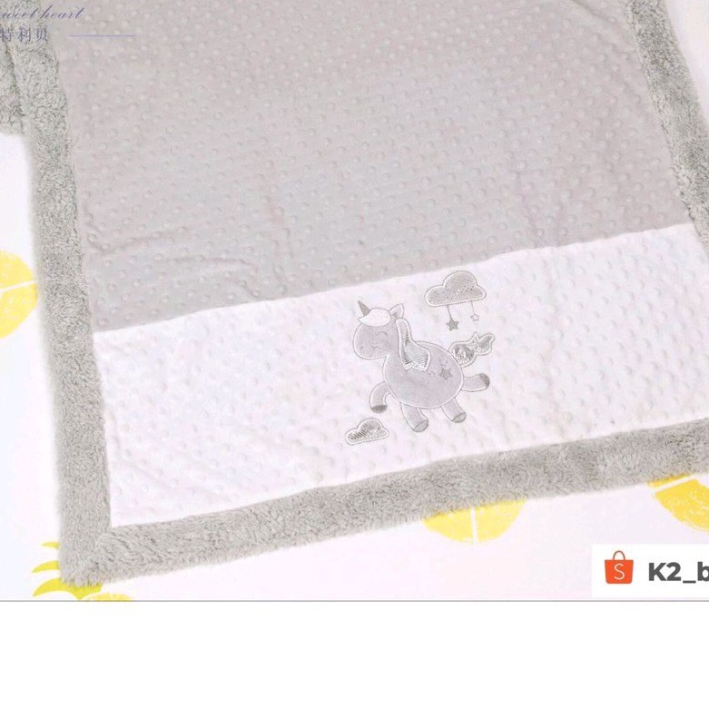 BABY K2 - BABY BLANKET MINKY / SELIMUT BABY MEREK SUNNOZY KODE 00037