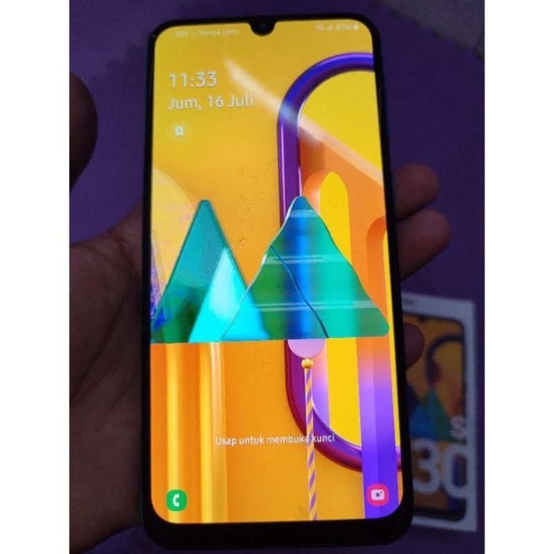 samsung galaxy m30s ada minus nya