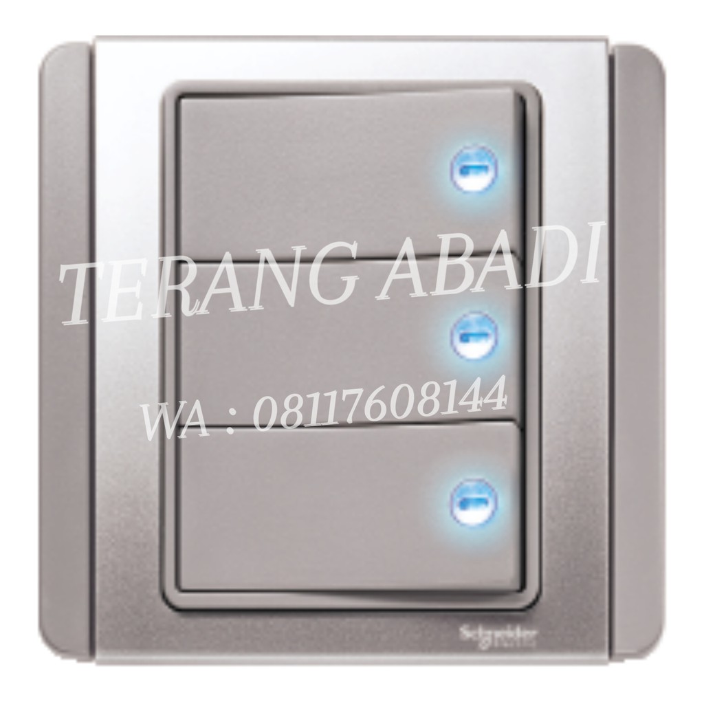 NEO SAKLAR 3 GANG SCHNEIDER