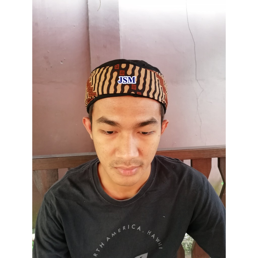 Peci Kupluk Imamah Batik Model muslim