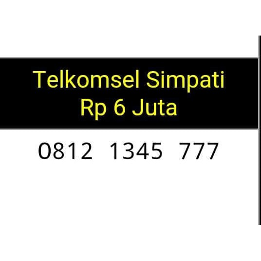 NOMOR CANTIK(0812 1345 777)TSEL SIMPATI,TRIPLE 777#i
